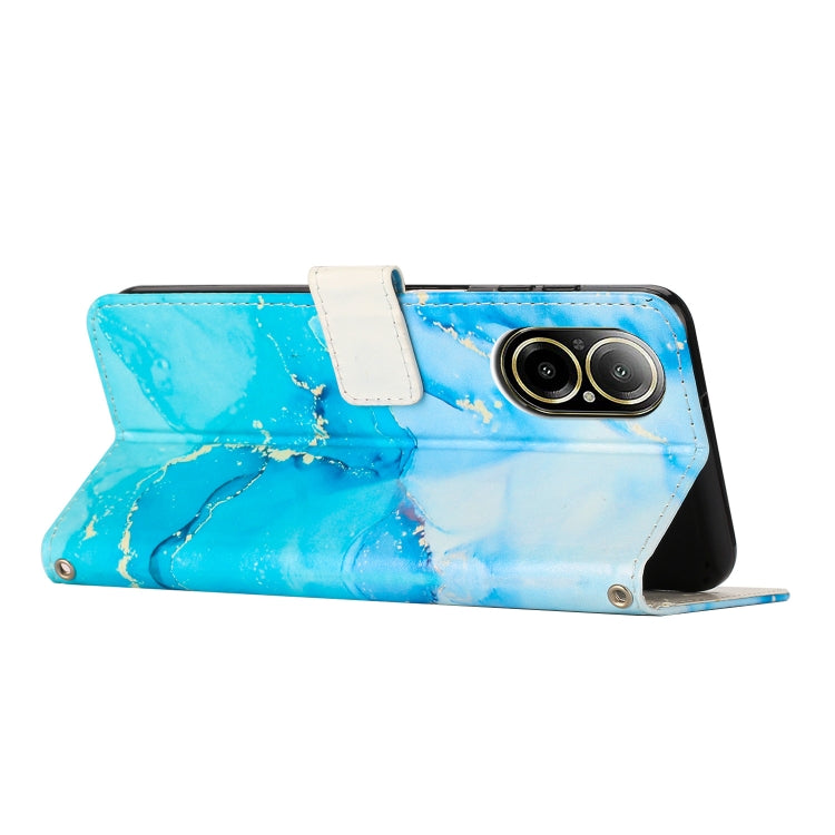 Painted Marble Pattern Leather Phone Case, For Realme C67, For Realme 11 5G Global / 11X, For Realme C53/Narzo N53, For Realme 11, For Realme 11 Pro/11 Pro+, For Realme C65 4G Global, For Realme 9i 5G/V20 5G/V30t/V30, For Realme C55