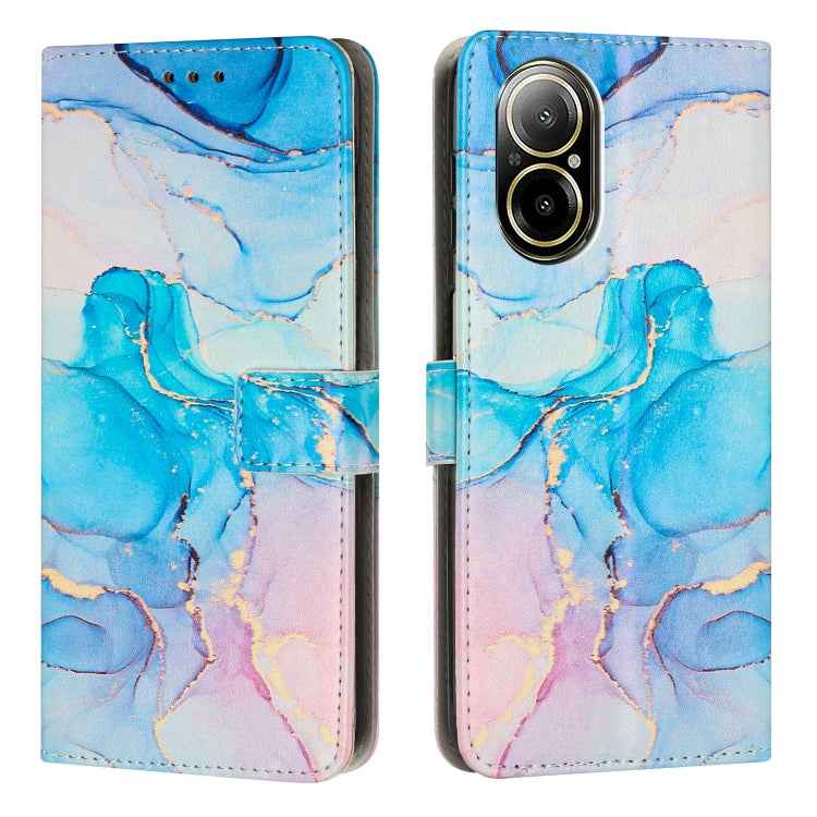 Painted Marble Pattern Leather Phone Case, For Realme 12 Pro / 12 Pro+, For Realme C67, For Realme 11 5G Global / 11X, For Realme C53/Narzo N53, For Realme 11, For Realme 11 Pro/11 Pro+, For Realme C65 4G Global, For Realme 9i 5G/V20 5G/V30t/V30       ...