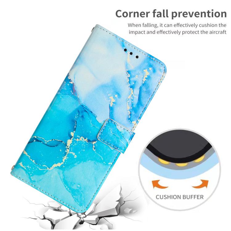 Painted Marble Pattern Leather Phone Case, For Realme Narzo 80 Lite 4G, For Realme 15 / 15 Pro, For Realme 14 / P3 5G / 14T 5G, For Realme 12 5G / 13 5G Global, For Realme C63 / C61 / Note 60, For Realme 13+ 5G Global                                   ...