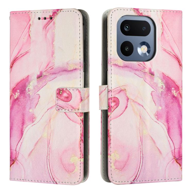 Painted Marble Pattern Leather Phone Case, For Realme P4 Power 5G, For Realme 16 5G, For Realme 16 Pro+ 5G, For Realme 16 Pro 5G, For Realme C85 5G / 15x 5G India, For Realme C85 Pro 4G, For Realme 15T 5G, For Realme Narzo 80 Lite 4G                   ...