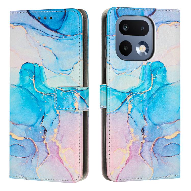 Painted Marble Pattern Leather Phone Case, For Realme P4 Power 5G, For Realme 16 5G, For Realme 16 Pro+ 5G, For Realme 16 Pro 5G, For Realme C85 5G / 15x 5G India, For Realme C85 Pro 4G, For Realme 15T 5G, For Realme Narzo 80 Lite 4G                   ...