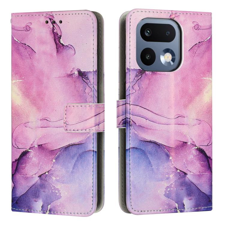 Painted Marble Pattern Leather Phone Case, For Realme P4 Power 5G, For Realme 16 5G, For Realme 16 Pro+ 5G, For Realme 16 Pro 5G, For Realme C85 5G / 15x 5G India, For Realme C85 Pro 4G, For Realme 15T 5G, For Realme Narzo 80 Lite 4G                   ...