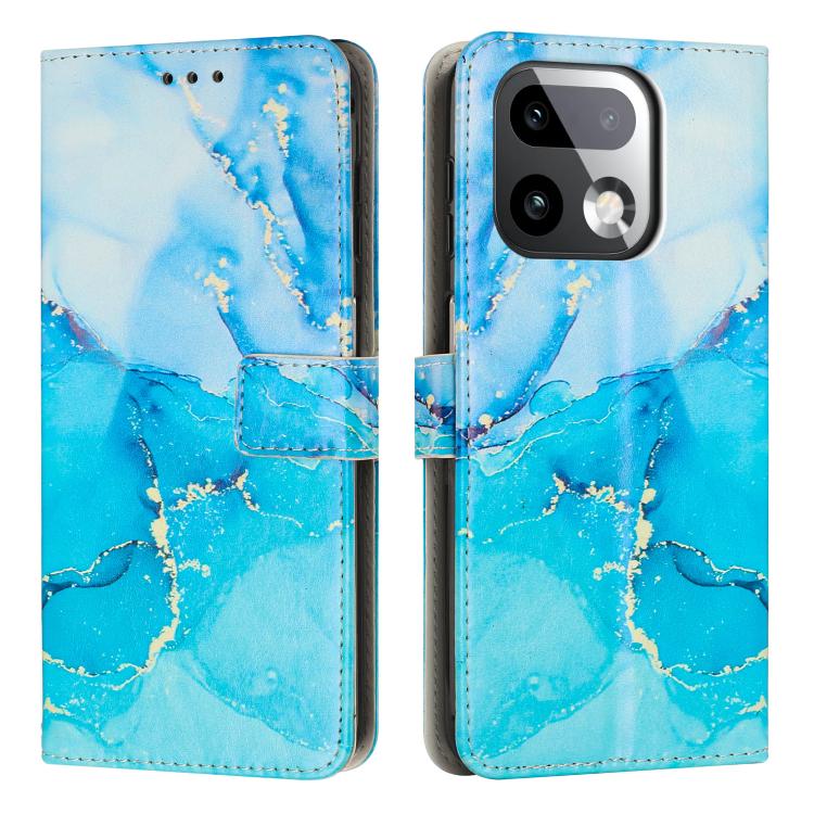 Painted Marble Pattern Leather Phone Case, For Realme P4 Power 5G, For Realme 16 5G, For Realme 16 Pro+ 5G, For Realme 16 Pro 5G, For Realme C85 5G / 15x 5G India, For Realme C85 Pro 4G, For Realme 15T 5G, For Realme Narzo 80 Lite 4G                   ...