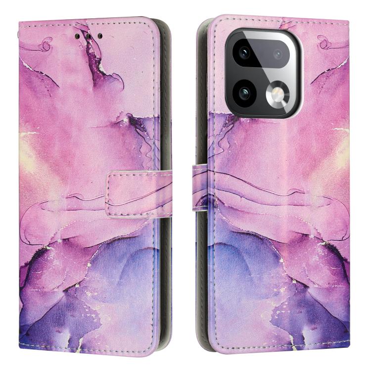 Painted Marble Pattern Leather Phone Case, For Realme P4 Power 5G, For Realme 16 5G, For Realme 16 Pro+ 5G, For Realme 16 Pro 5G, For Realme C85 5G / 15x 5G India, For Realme C85 Pro 4G, For Realme 15T 5G, For Realme Narzo 80 Lite 4G                   ...