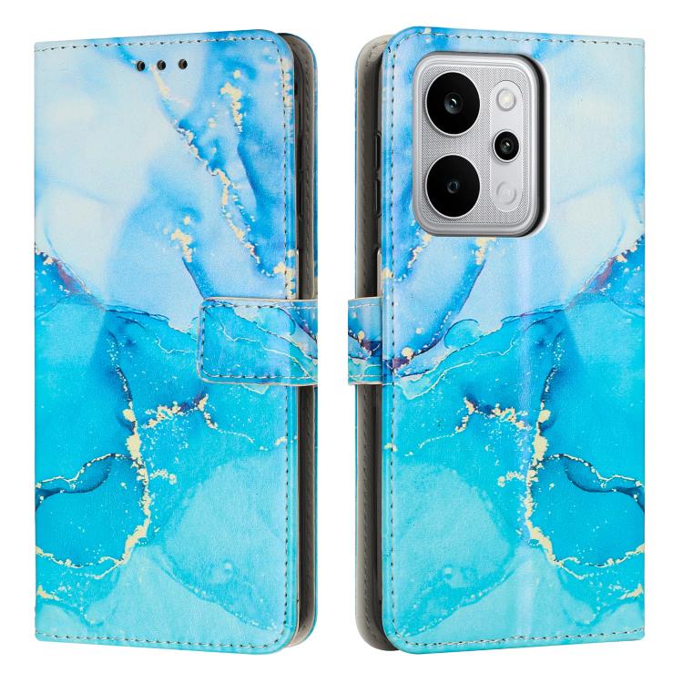 Painted Marble Pattern Leather Phone Case, For Realme P4 Power 5G, For Realme 16 5G, For Realme 16 Pro+ 5G, For Realme 16 Pro 5G, For Realme C85 5G / 15x 5G India, For Realme C85 Pro 4G, For Realme 15T 5G, For Realme Narzo 80 Lite 4G                   ...