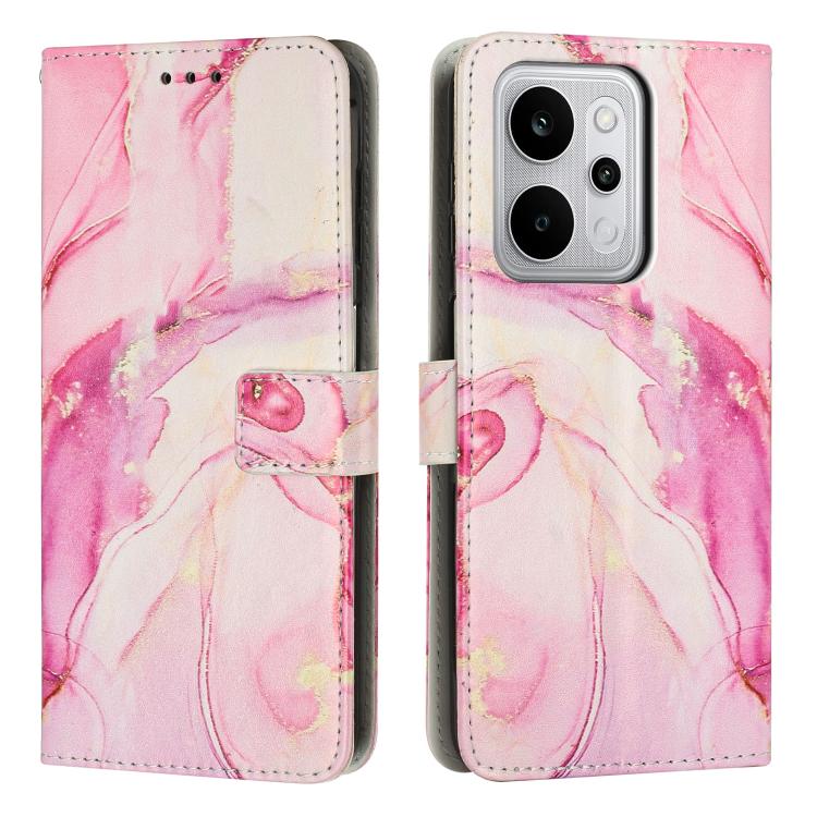 Painted Marble Pattern Leather Phone Case, For Realme P4 Power 5G, For Realme 16 5G, For Realme 16 Pro+ 5G, For Realme 16 Pro 5G, For Realme C85 5G / 15x 5G India, For Realme C85 Pro 4G, For Realme 15T 5G, For Realme Narzo 80 Lite 4G                   ...