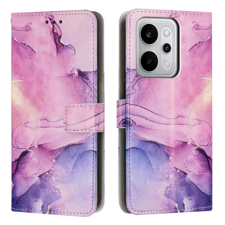 Painted Marble Pattern Leather Phone Case, For Realme P4 Power 5G, For Realme 16 5G, For Realme 16 Pro+ 5G, For Realme 16 Pro 5G, For Realme C85 5G / 15x 5G India, For Realme C85 Pro 4G, For Realme 15T 5G, For Realme Narzo 80 Lite 4G                   ...