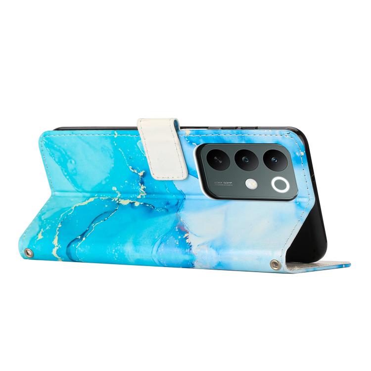 Painted Marble Pattern Leather Phone Case, For Realme C100 / C100i / C100x 4G, For Realme P4 Power 5G, For Realme 16 5G, For Realme 16 Pro+ 5G, For Realme 16 Pro 5G, For Realme C85 5G / 15x 5G India, For Realme C85 Pro 4G, For Realme 15T 5G            ...