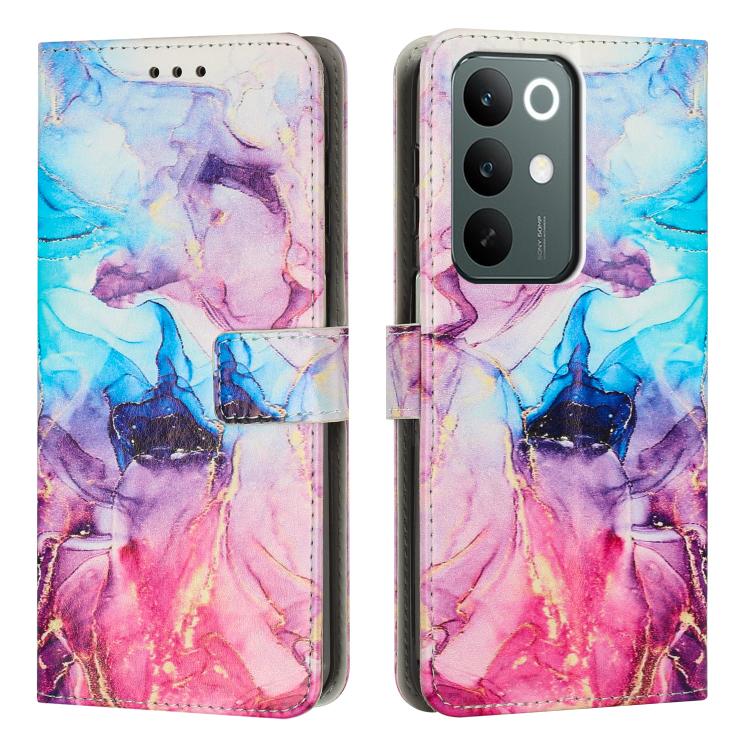 Painted Marble Pattern Leather Phone Case, For Realme 16T 5G, For Realme C100 / C100i / C100x 4G, For Realme P4 Power 5G, For Realme 16 5G, For Realme 16 Pro+ 5G, For Realme 16 Pro 5G, For Realme C85 5G / 15x 5G India, For Realme C85 Pro 4G            ...