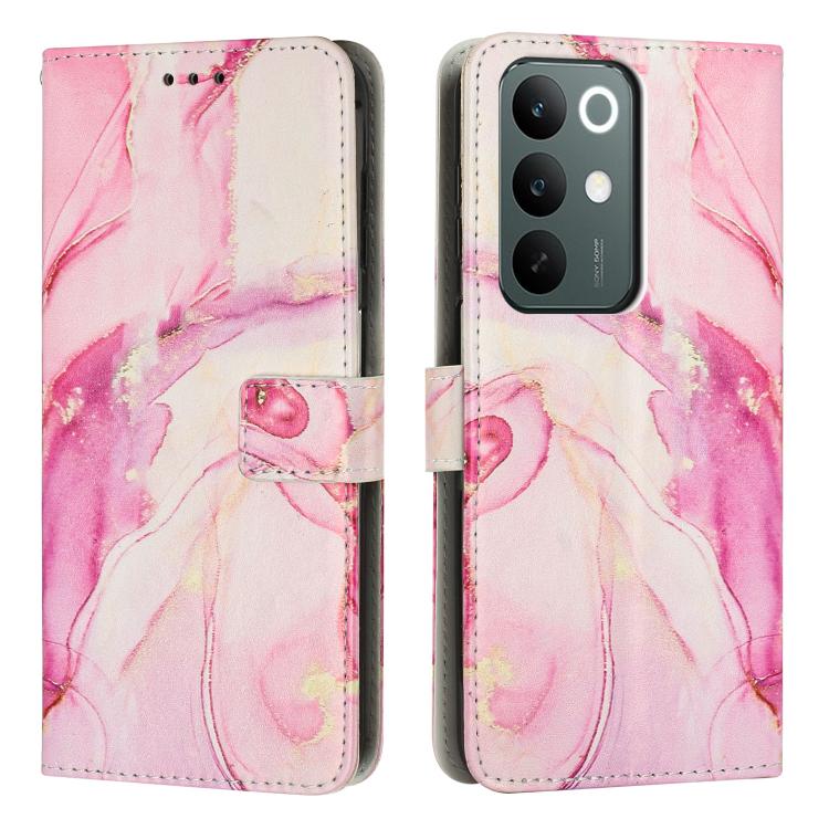 Painted Marble Pattern Leather Phone Case, For Realme 16T 5G, For Realme C100 / C100i / C100x 4G, For Realme P4 Power 5G, For Realme 16 5G, For Realme 16 Pro+ 5G, For Realme 16 Pro 5G, For Realme C85 5G / 15x 5G India, For Realme C85 Pro 4G            ...