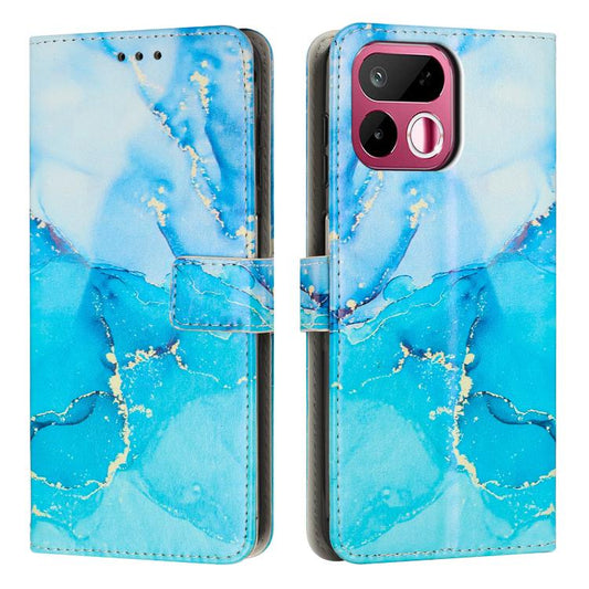 Painted Marble Pattern Leather Phone Case, For Realme 16T 5G, For Realme C100 / C100i / C100x 4G, For Realme P4 Power 5G, For Realme 16 5G, For Realme 16 Pro+ 5G, For Realme 16 Pro 5G, For Realme C85 5G / 15x 5G India, For Realme C85 Pro 4G            ...