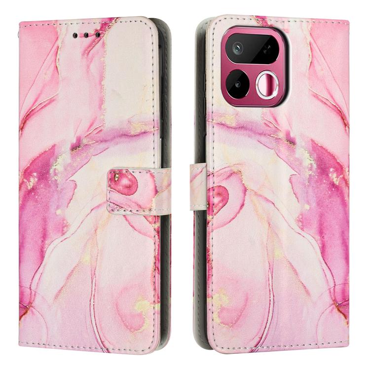 Painted Marble Pattern Leather Phone Case, For Realme 16T 5G, For Realme C100 / C100i / C100x 4G, For Realme P4 Power 5G, For Realme 16 5G, For Realme 16 Pro+ 5G, For Realme 16 Pro 5G, For Realme C85 5G / 15x 5G India, For Realme C85 Pro 4G            ...