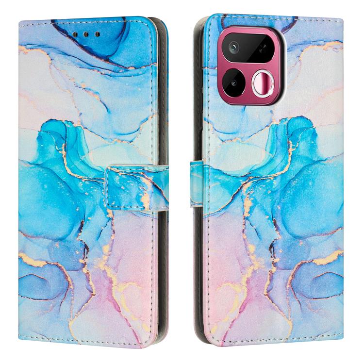 Painted Marble Pattern Leather Phone Case, For Realme 16T 5G, For Realme C100 / C100i / C100x 4G, For Realme P4 Power 5G, For Realme 16 5G, For Realme 16 Pro+ 5G, For Realme 16 Pro 5G, For Realme C85 5G / 15x 5G India, For Realme C85 Pro 4G            ...