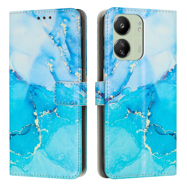 Painted Marble Pattern Leather Phone Case, For Redmi Note 13 Pro 4G, For Redmi Note 13 4G, For Redmi K70E, For Redmi Note 13 5G, For Redmi 13C 4G, For Redmi Note 13 Pro+, For Redmi Note 13 Pro 5G, For Redmi 12 4G / Redmi 12 5G / Note 12R               ...