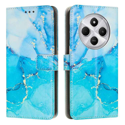 Painted Marble Pattern Leather Phone Case, For Redmi 14C 4G / A3 Pro, For Redmi Note 14 5G Global, For Redmi Note 14 Pro 5G Global, For Redmi K70 Pro / K70, For Redmi Note 13 Pro 4G, For Redmi Note 13 4G, For Redmi K70E, For Redmi Note 13 5G           ...
