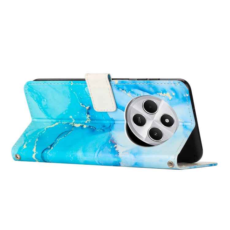 Painted Marble Pattern Leather Phone Case, For Redmi 14C 4G / A3 Pro, For Redmi Note 14 5G Global, For Redmi Note 14 Pro 5G Global, For Redmi K70 Pro / K70, For Redmi Note 13 Pro 4G, For Redmi Note 13 4G, For Redmi K70E, For Redmi Note 13 5G           ...