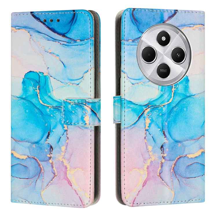 Painted Marble Pattern Leather Phone Case, For Redmi 14C 4G / A3 Pro, For Redmi Note 14 5G Global, For Redmi Note 14 Pro 5G Global, For Redmi K70 Pro / K70, For Redmi Note 13 Pro 4G, For Redmi Note 13 4G, For Redmi K70E, For Redmi Note 13 5G           ...
