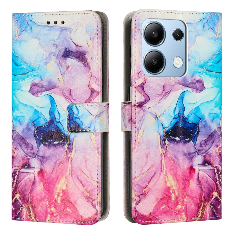 Painted Marble Pattern Leather Phone Case, For Redmi Note 13 Pro 4G, For Redmi Note 13 4G, For Redmi K70E, For Redmi Note 13 5G, For Redmi 13C 4G, For Redmi Note 13 Pro+, For Redmi Note 13 Pro 5G, For Redmi 12 4G / Redmi 12 5G / Note 12R               ...