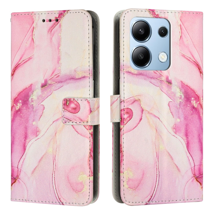 Painted Marble Pattern Leather Phone Case, For Redmi 14C 4G / A3 Pro, For Redmi Note 14 5G Global, For Redmi Note 14 Pro 5G Global, For Redmi K70 Pro / K70, For Redmi Note 13 Pro 4G, For Redmi Note 13 4G, For Redmi K70E, For Redmi Note 13 5G           ...