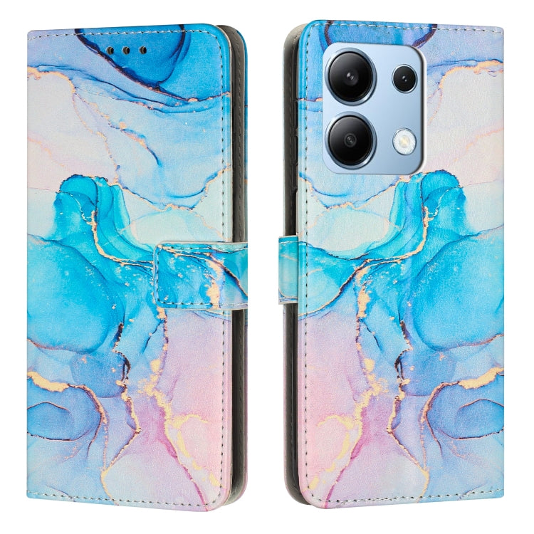 Painted Marble Pattern Leather Phone Case, For Redmi Note 13 Pro 4G, For Redmi Note 13 4G, For Redmi K70E, For Redmi Note 13 5G, For Redmi 13C 4G, For Redmi Note 13 Pro+, For Redmi Note 13 Pro 5G, For Redmi 12 4G / Redmi 12 5G / Note 12R               ...