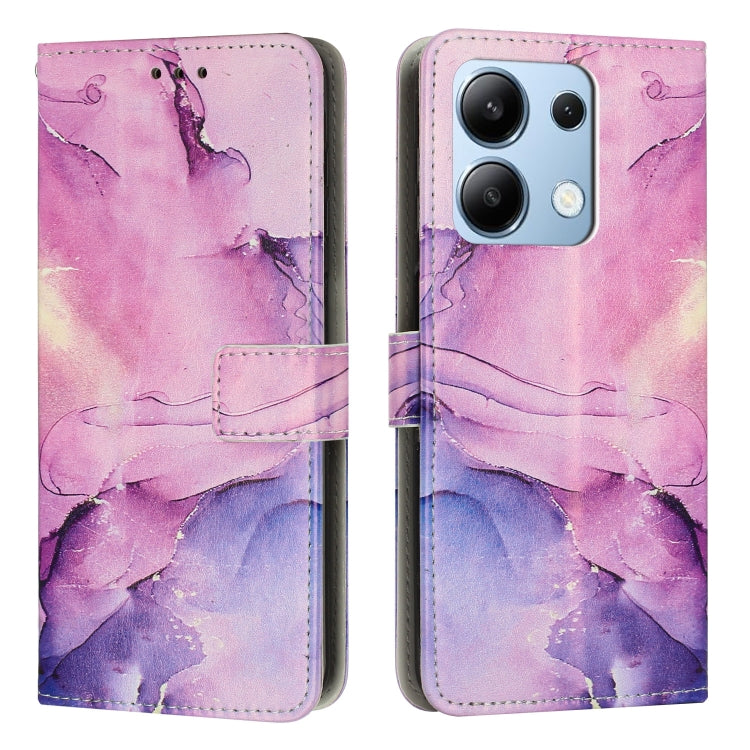Painted Marble Pattern Leather Phone Case, For Redmi Note 13 Pro 4G, For Redmi Note 13 4G, For Redmi K70E, For Redmi Note 13 5G, For Redmi 13C 4G, For Redmi Note 13 Pro+, For Redmi Note 13 Pro 5G, For Redmi 12 4G / Redmi 12 5G / Note 12R               ...