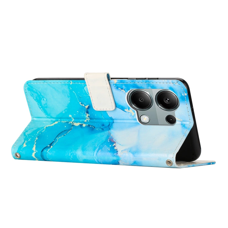 Painted Marble Pattern Leather Phone Case, For Redmi Note 13 Pro 4G, For Redmi Note 13 4G, For Redmi K70E, For Redmi Note 13 5G, For Redmi 13C 4G, For Redmi Note 13 Pro+, For Redmi Note 13 Pro 5G, For Redmi 12 4G / Redmi 12 5G / Note 12R               ...