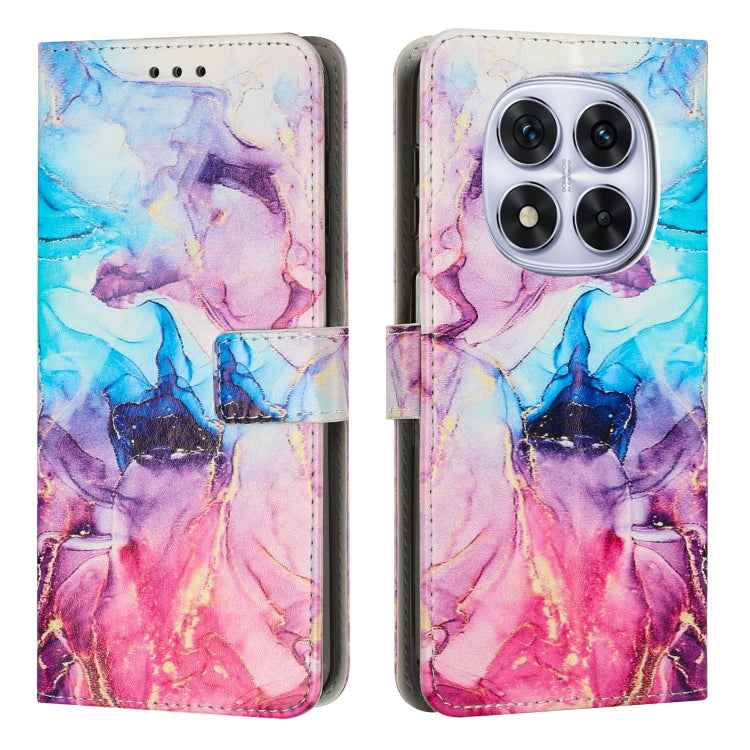 Painted Marble Pattern Leather Phone Case, For Redmi 14C 4G / A3 Pro, For Redmi Note 14 5G Global, For Redmi Note 14 Pro 5G Global, For Redmi K70 Pro / K70, For Redmi Note 13 Pro 4G, For Redmi Note 13 4G, For Redmi K70E, For Redmi Note 13 5G           ...