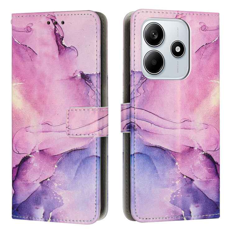 Painted Marble Pattern Leather Phone Case, For Redmi 14C 4G / A3 Pro, For Redmi Note 14 5G Global, For Redmi Note 14 Pro 5G Global, For Redmi K70 Pro / K70, For Redmi Note 13 Pro 4G, For Redmi Note 13 4G, For Redmi K70E, For Redmi Note 13 5G           ...