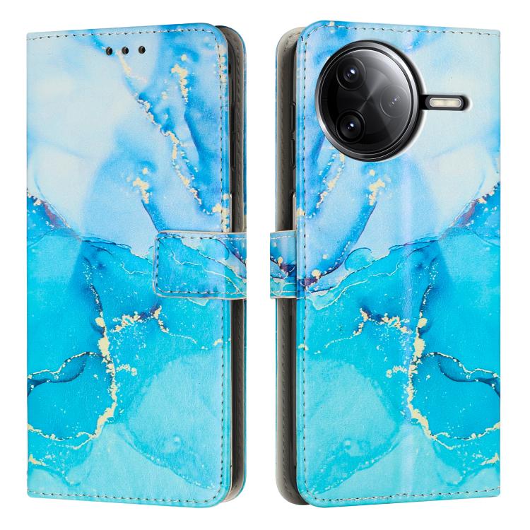 Painted Marble Pattern Leather Phone Case, For Redmi Note 15 Pro+ 5G Global 163.3mm, For Redmi Note 15 Pro 5G Global 163.6mm, For Redmi Note 15 5G Global 164mm, For Redmi 15C 5G / 4G EU 173mm / Poco C85 5G, For Redmi 15 5G Global / 15 4G SEA 169.5mm   ...