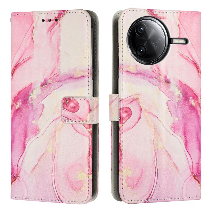 Painted Marble Pattern Leather Phone Case, For Redmi Note 15 Pro+ 5G Global 163.3mm, For Redmi Note 15 Pro 5G Global 163.6mm, For Redmi Note 15 5G Global 164mm, For Redmi 15C 5G / 4G EU 173mm / Poco C85 5G, For Redmi 15 5G Global / 15 4G SEA 169.5mm   ...