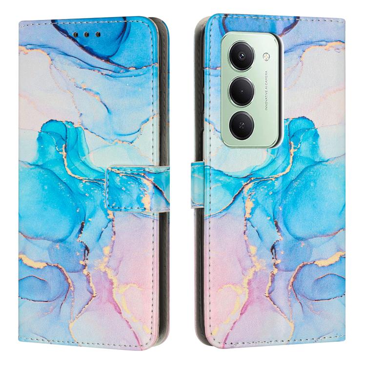 Painted Marble Pattern Leather Phone Case, For Redmi Note 15 Pro+ 5G Global 163.3mm, For Redmi Note 15 Pro 5G Global 163.6mm, For Redmi Note 15 5G Global 164mm, For Redmi 15C 5G / 4G EU 173mm / Poco C85 5G, For Redmi 15 5G Global / 15 4G SEA 169.5mm   ...
