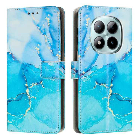 Painted Marble Pattern Leather Phone Case, For Redmi Note 15 Pro+ 5G Global 163.3mm, For Redmi Note 15 Pro 5G Global 163.6mm, For Redmi Note 15 5G Global 164mm, For Redmi 15C 5G / 4G EU 173mm / Poco C85 5G, For Redmi 15 5G Global / 15 4G SEA 169.5mm   ...