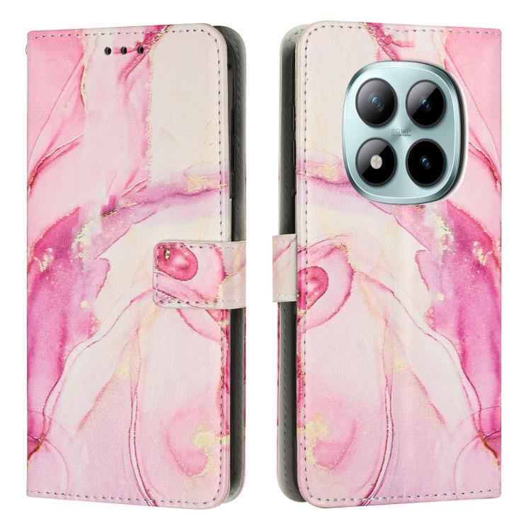 Painted Marble Pattern Leather Phone Case, For Redmi Note 15 Pro+ 5G Global 163.3mm, For Redmi Note 15 Pro 5G Global 163.6mm, For Redmi Note 15 5G Global 164mm, For Redmi 15C 5G / 4G EU 173mm / Poco C85 5G, For Redmi 15 5G Global / 15 4G SEA 169.5mm   ...