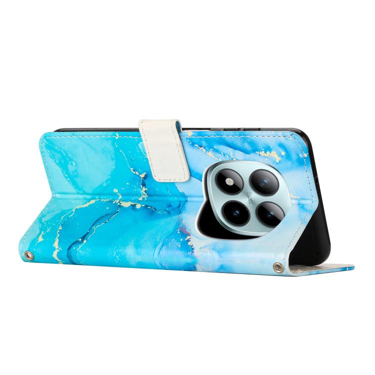 Painted Marble Pattern Leather Phone Case, For Redmi Note 15 Pro 5G Global 163.6mm, For Redmi 15C 5G / 4G EU 173mm / Poco C85 5G, For Redmi 15 5G Global / 15 4G SEA 169.5mm, For Redmi 15 5G / 4G EU 171mm, For Redmi 15C 5G / 4G Global 171mm             ...