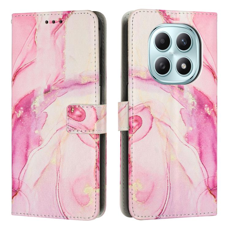 Painted Marble Pattern Leather Phone Case, For Redmi Turbo 5 Max / Poco X8 Pro Max 5G, For Redmi Turbo 5 / Poco X8 Pro 5G, For Redmi Note 15 Pro+ 5G Global 163.3mm, For Redmi Note 15 5G / 4G Global 164mm, For Redmi K90 Pro Max / Poco F8 Ultra          ...