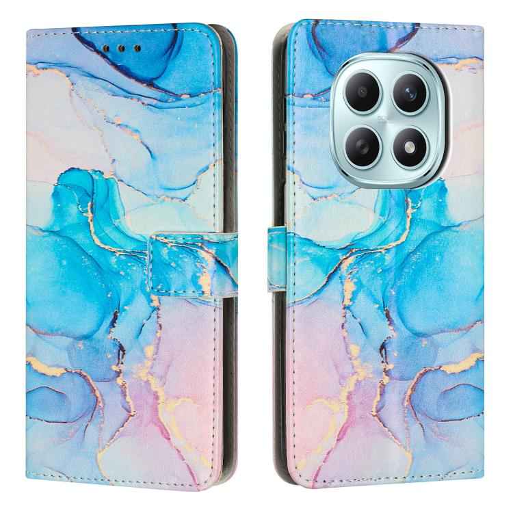 Painted Marble Pattern Leather Phone Case, For Redmi Note 15 Pro+ 5G Global 163.3mm, For Redmi Note 15 Pro 5G Global 163.6mm, For Redmi Note 15 5G Global 164mm, For Redmi 15C 5G / 4G EU 173mm / Poco C85 5G, For Redmi 15 5G Global / 15 4G SEA 169.5mm   ...