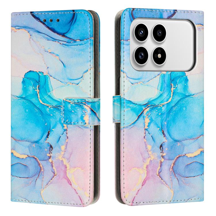 Painted Marble Pattern Leather Phone Case, For Redmi Turbo 5 Max / Poco X8 Pro Max 5G, For Redmi Turbo 5 / Poco X8 Pro 5G, For Redmi Note 15 Pro+ 5G Global 163.3mm, For Redmi Note 15 5G / 4G Global 164mm, For Redmi K90 Pro Max / Poco F8 Ultra          ...