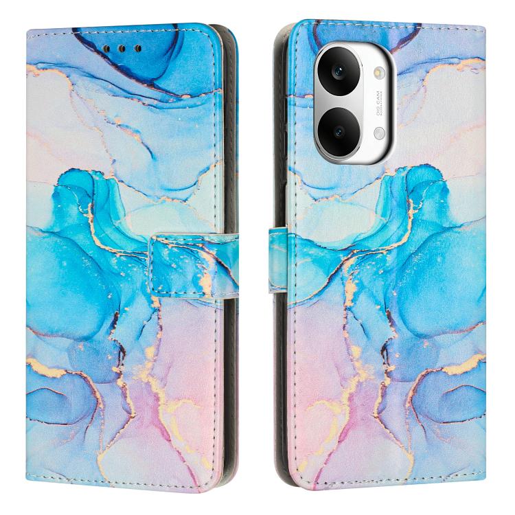 Painted Marble Pattern Leather Phone Case, For Redmi Turbo 5 Max / Poco X8 Pro Max 5G, For Redmi Turbo 5 / Poco X8 Pro 5G, For Redmi Note 15 Pro+ 5G Global 163.3mm, For Redmi Note 15 5G / 4G Global 164mm, For Redmi K90 Pro Max / Poco F8 Ultra          ...