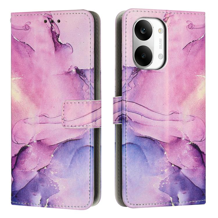 Painted Marble Pattern Leather Phone Case, For Redmi Turbo 5 Max / Poco X8 Pro Max 5G, For Redmi Turbo 5 / Poco X8 Pro 5G, For Redmi Note 15 Pro+ 5G Global 163.3mm, For Redmi Note 15 5G / 4G Global 164mm, For Redmi K90 Pro Max / Poco F8 Ultra          ...
