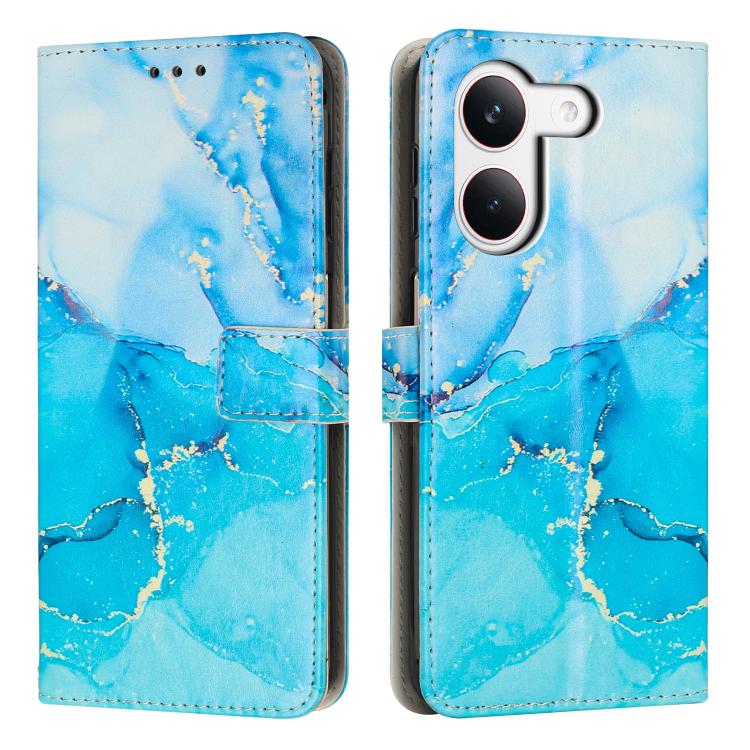 Painted Marble Pattern Leather Phone Case, For Redmi Turbo 5 Max / Poco X8 Pro Max 5G, For Redmi Turbo 5 / Poco X8 Pro 5G, For Redmi Note 15 Pro+ 5G Global 163.3mm, For Redmi Note 15 5G / 4G Global 164mm, For Redmi K90 Pro Max / Poco F8 Ultra          ...