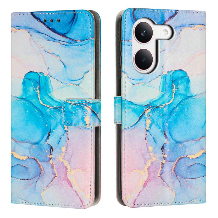 Painted Marble Pattern Leather Phone Case, For Redmi Turbo 5 Max / Poco X8 Pro Max 5G, For Redmi Turbo 5 / Poco X8 Pro 5G, For Redmi Note 15 Pro+ 5G Global 163.3mm, For Redmi Note 15 5G / 4G Global 164mm, For Redmi K90 Pro Max / Poco F8 Ultra          ...