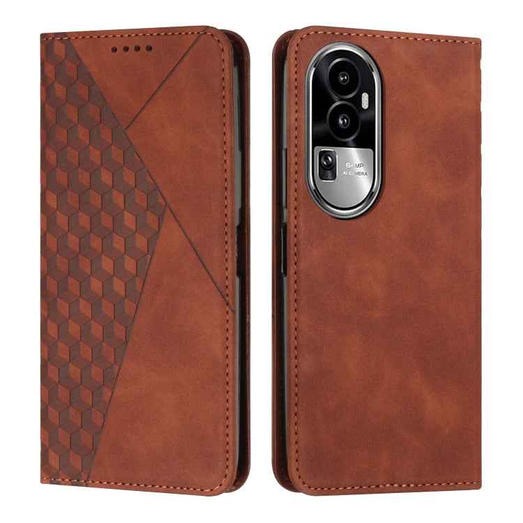 Diamond Splicing Skin Feel Magnetic Leather Phone Case, For OPPO A78 4G, For OPPO Reno10 Pro+, For OPPO A1 5G/A98/F23 5G, For OPPO A58 / A78, For OPPO A1 Pro/Reno8 T 5G Global, For OPPO A79 5G, For OPPO A59