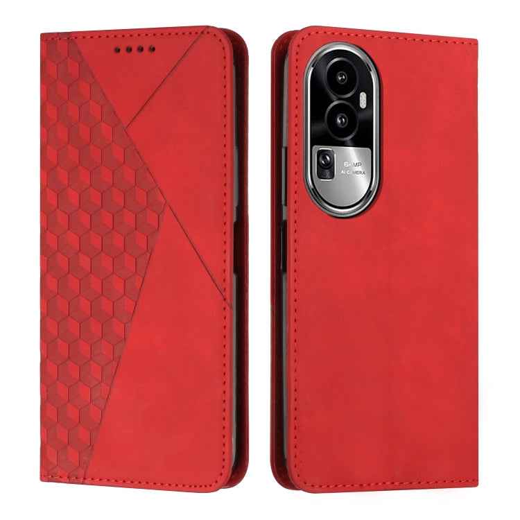Diamond Splicing Skin Feel Magnetic Leather Phone Case, For OPPO A78 4G, For OPPO Reno10 Pro+, For OPPO A1 5G/A98/F23 5G, For OPPO A58 / A78, For OPPO A1 Pro/Reno8 T 5G Global, For OPPO A79 5G, For OPPO A59