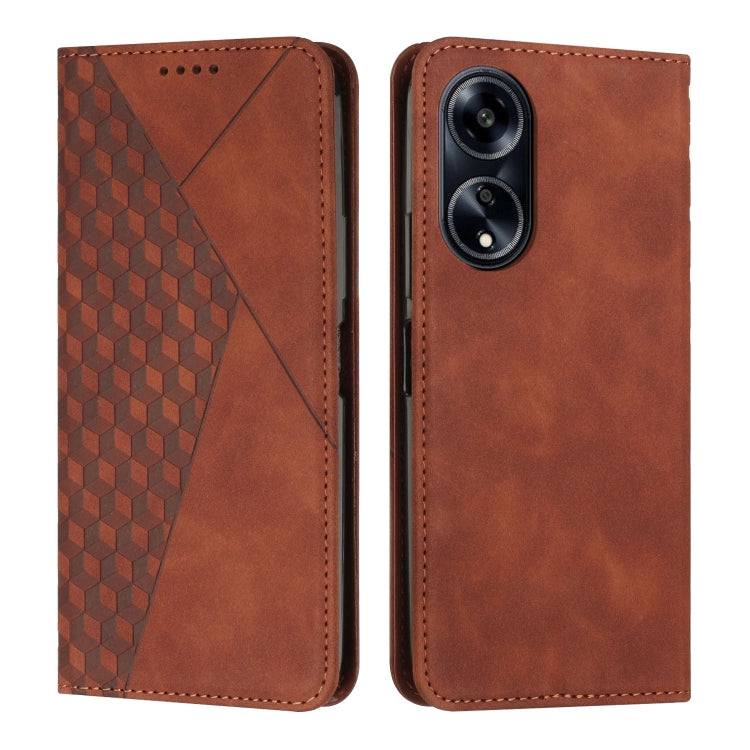 Diamond Splicing Skin Feel Magnetic Leather Phone Case, For OPPO A1 5G/A98/F23 5G, For OPPO A58 / A78, For OPPO A1 Pro/Reno8 T 5G Global, For OPPO A79 5G, For OPPO A59