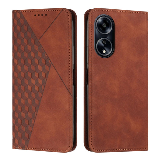 Diamond Splicing Skin Feel Magnetic Leather Phone Case, For OPPO A1 5G/A98/F23 5G, For OPPO A58 / A78, For OPPO A1 Pro/Reno8 T 5G Global, For OPPO A79 5G, For OPPO A59