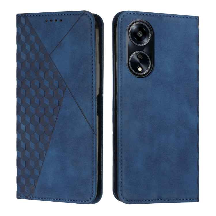 Diamond Splicing Skin Feel Magnetic Leather Phone Case, For OPPO A78 4G, For OPPO Reno10 Pro+, For OPPO A1 5G/A98/F23 5G, For OPPO A58 / A78, For OPPO A1 Pro/Reno8 T 5G Global, For OPPO A79 5G, For OPPO A59