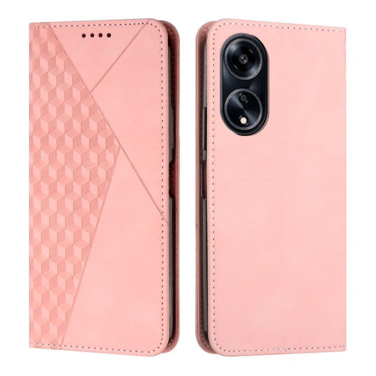Diamond Splicing Skin Feel Magnetic Leather Phone Case, For OPPO A1 5G/A98/F23 5G, For OPPO A58 / A78, For OPPO A1 Pro/Reno8 T 5G Global, For OPPO A79 5G, For OPPO A59