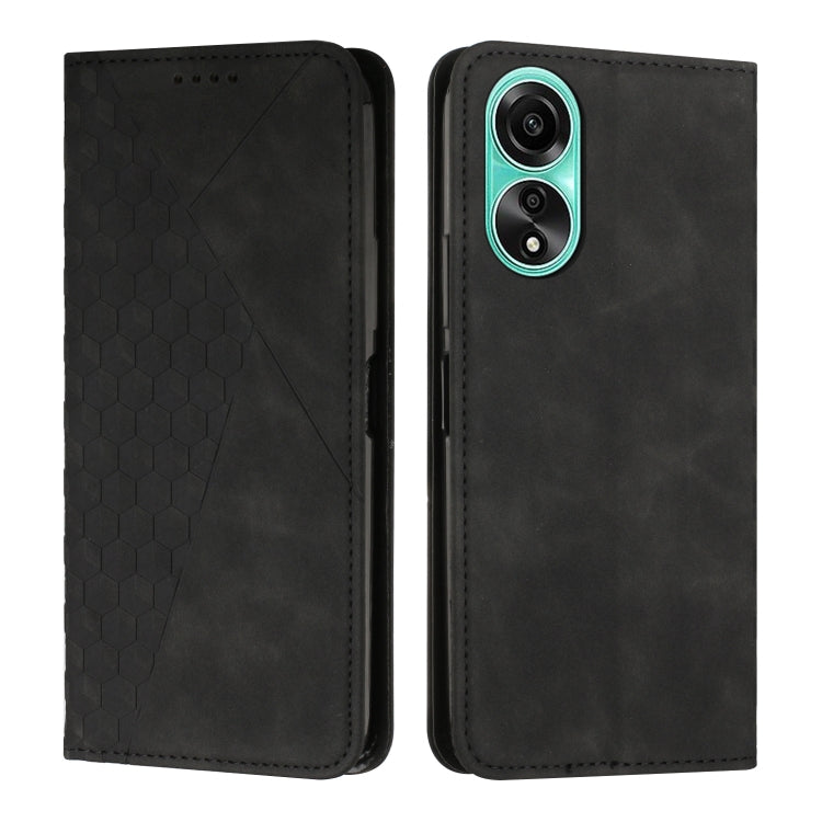 Diamond Splicing Skin Feel Magnetic Leather Phone Case, For OPPO Reno11 5G Global, For OPPO Reno11 Pro Global, For OPPO A38 / A18, For OPPO A58 4G, For OPPO Reno10 5G/Reno10 Pro 5G Global, For OPPO A78 4G, For OPPO Reno10 Pro+, For OPPO A1 5G/A98/F23 5...