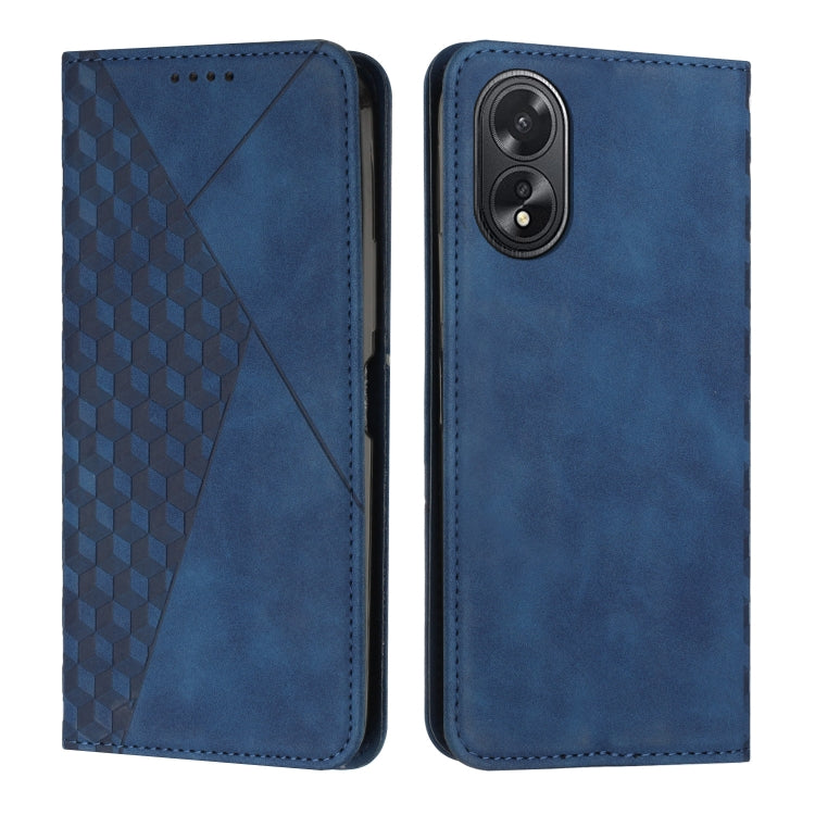 Diamond Splicing Skin Feel Magnetic Leather Phone Case, For OPPO Reno11 5G Global, For OPPO Reno11 Pro Global, For OPPO A38 / A18, For OPPO A58 4G, For OPPO Reno10 5G/Reno10 Pro 5G Global, For OPPO A78 4G, For OPPO Reno10 Pro+, For OPPO A1 5G/A98/F23 5...