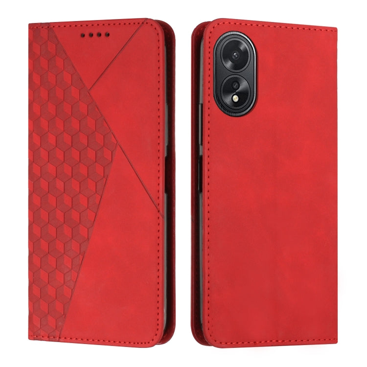 Diamond Splicing Skin Feel Magnetic Leather Phone Case, For OPPO Reno11 5G Global, For OPPO Reno11 Pro Global, For OPPO A38 / A18, For OPPO A58 4G, For OPPO Reno10 5G/Reno10 Pro 5G Global, For OPPO A78 4G, For OPPO Reno10 Pro+, For OPPO A1 5G/A98/F23 5...